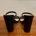 Forever 21 NWOT Black 4 inch heels - open square toe Size 7 Photo 3