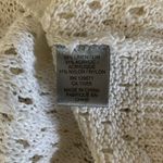 Sea Bleu Women’s Sweater Crochet XS White Long Sleeve Oversized Cottagecore Photo 4
