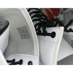 Dr. Martens  1460 White Leather Matte Eight Eye Combat Boots Women's US Size 10 Photo 6