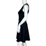 Ted Baker Dress Womens 2 (0) Black Skater Fit & Flare Party Neutral Minimalist Photo 2