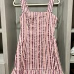 Alexis Brandy Stripe Ruffle Tiered Mini Dress Photo 0