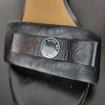 Marc by Marc Jacobs Logo Disc Womens Sandals Size 9 Black Cork Leather Wedge Photo 8