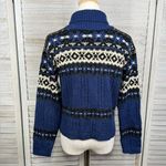 Sweater Project  Vintage 90's Fair Isle Turtleneck Sweater Blue/Multi-Medium Photo 1