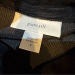 J.Jill Pure Jill corded velour Black cowl neck dress size S Photo 8