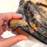 Patricia Nash Leather Denim Fields Olive Avellino Crossbody Bag Photo 5