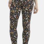 No Boundaries NWT - Floral Patterned High-Rise Ankle Leggings, 27" Inseam. Photo 0