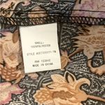 MELLODAY V Neck Tunic Top Mini Dress Floral Tiered Long Sleeve Pullover L Photo 8