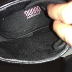 Munro black suede ankle bootie low wedge lace up Womens Size 7 Booties Shoes Photo 7