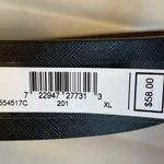 Michael Kors MK Monogram Gold Buckle Reversible Belt Brown Print/black NEW Photo 5