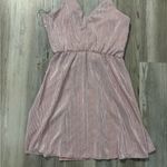 Ultra Flirt Pink Spaghetti Strap Midi Dress NWT Photo 1