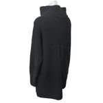Free People Ottoman Slouchy Black Sweater Long Sleeve Turtle Neck Tunic Dress S Photo 5