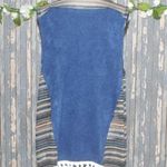 Umgee  Boutique Cardigan Open Knit Sweater Vest S/M Boho Long Fringe Hem Festival Photo 3