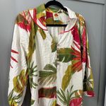 Farm Rio Spring Forest Jumpsuit Tropical Leaves Print Size Medium Photo 3