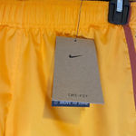 Nike Dri-Fit Women’s Orange Lined Tempo Athletic Running Shorts Sz XS NWT Photo 4