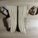 Marc Jacobs Marc Fisher Varin  Suede Espadrille Wedge Sandal‎ Women's Size 8.5 Beige Photo 10