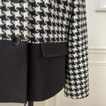 Talbots  Jewel Neck Blazer Houndstooth 8 Photo 3