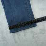 Riders By Lee  Jeans Womens 14L 35x28 Mid Rise Straight Leg Distressed Stretch Photo 7