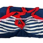 Teng Yue Colorblock Women's Halter Bathing Suit w/ Shorts Size XXL Photo 13