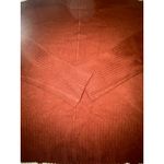 Cyrus Womens  Oversized Slouchy Orange Mock Neck Sweater Size XL Photo 2