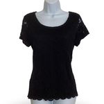 Chadwick's Chadwick’s Floral Lace Lined Top Photo 5