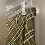 White Stag VTG 1960s Green Plaid Wool Knee-Length Skirt - 6 Photo 12