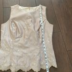 Vintage Champagne Scott McClintock Two Piece Formal Dress sz 10 Photo 6
