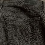 AG Adriano Goldschmied Adrienne Goldschmied snakeskin print jean womens 29 black/ grey super skinny fit Photo 4