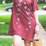Francesca's Francesca’s Karoline Embroidered Shift Dress  Photo 0