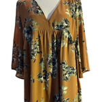 By Together Floral Short Tunic Dress Size Large Photo 0