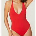ANDIE  The Elwood One Piece LT Long Torso Lava Crisscross Tie Back ST New Photo 1