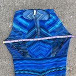 Gottex Venice Maxi Dress Cover Up NWT Sz S Blue Photo 5