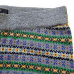 J.Crew NWT Fair Isle Leggings in Pewter Holiday Wool Pants XXS 2XS Photo 2