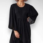 Charlie Paige Women's Black Boho Embroidered Dress Size Small | NWT Photo 0