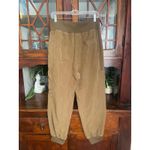 Maeve Anthropologie Brown Lyocell Blend Jogger Pants Elastic Waist Medium Photo 1