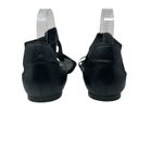 Stuart Weitzman  Gladiator Sandals‎ Flat Leather Stretch Knit Black Size 9.5 Photo 9