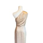 Elliatt - NWT Gold Asymmetrical Ruched Dress Photo 4