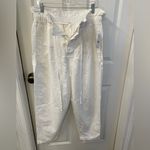 Free People  White  Drawstring Pants Photo 7