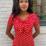 Unique Vintage 50s style cute polka dot dress Photo 1