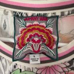 Johnny Was  Janie Favorite Short Sleeve Crew Neck Swing Tee Azzie Flower Large Photo 5