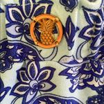 Simply Southern  Blue and White Smocked Sundress Photo 2