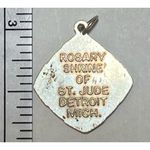 Vintage Creed Saint Jude Silver Religious Pendant Unisex Adults Detroit Photo 1