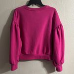 Prologue  Fuchsia Crewneck Sweatshirt Photo 4