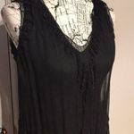 Max Studio NWOT Silk Embroidered Fluffy Sheer rave tunic camisole slip tee tank dress Relax Tired Photo 1