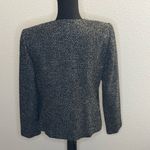Jones New York Women's  size 8 modern blazer black and white wool poly blend Photo 1