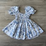 Francesca's Audrey Parks + Francesca’s Stacia Floral Babydoll Mini Dress - Large Photo 2