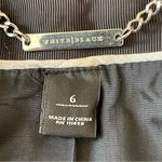 White House | Black Market Geometric Print Ruffle Trim Blazer Jacket Women’s Sz. 6 Photo 7