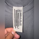 Free People  Gray Muscle Tee Photo 3