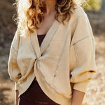 Free People  Movement Go For Gold Reversible Sweatshirt
Size large Photo 0