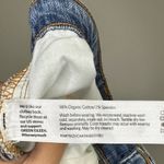 Eileen Fisher  Womens Boyfriend Blue Mid Rise Straight leg Jeans Size 4 Photo 3