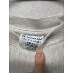 Champion Reverse Weave California Tahoe Cropped Crewneck Sweatshirt Gray Small Photo 1